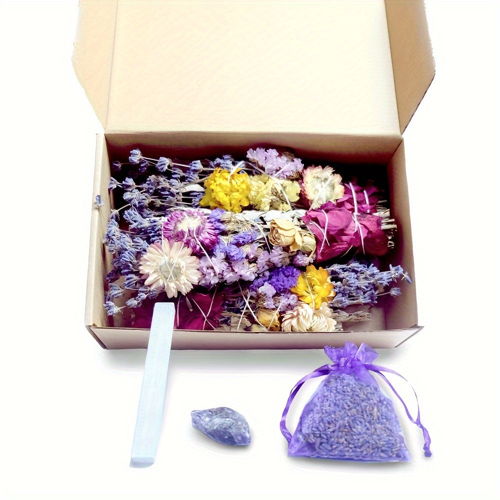 Sage Smudge Kit for Spiritual Cleansing and Energy Blessing - Earth Heart Resources