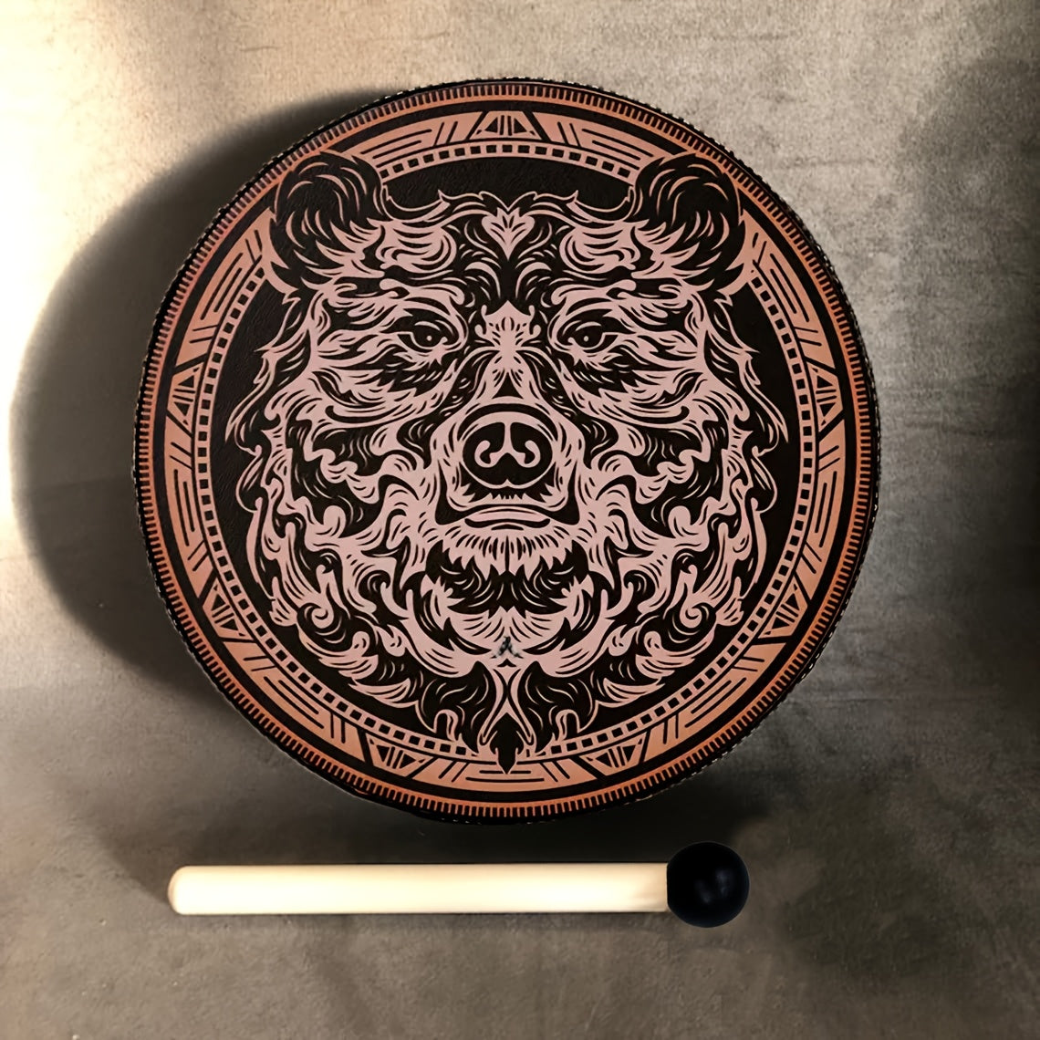 Shaman Bear Drum for Spiritual Reflection and Meditation Music - Earth Heart Resources