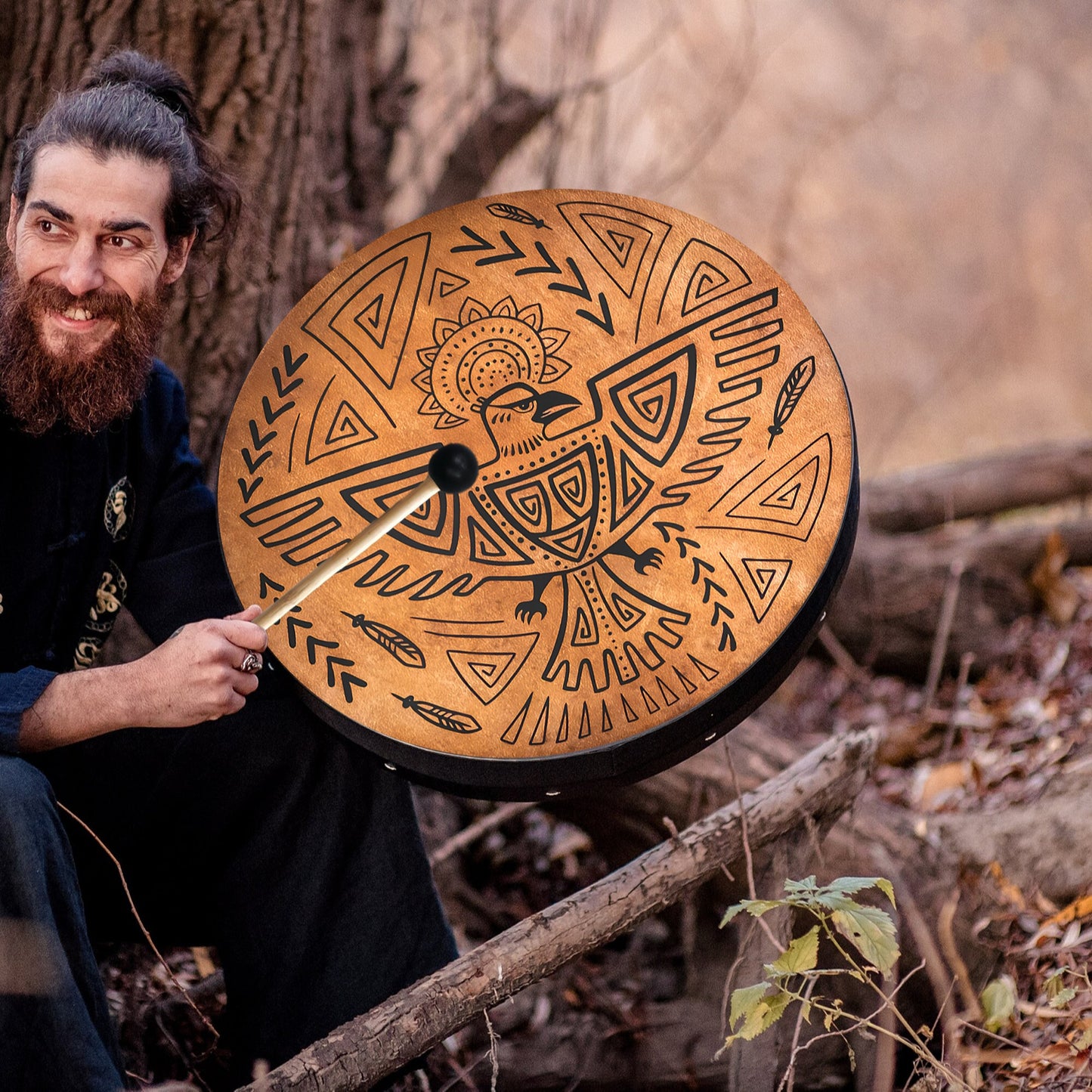 Sacred Shamanic Bird Drums for Deep Bass Sound Healing - Earth Heart Resources