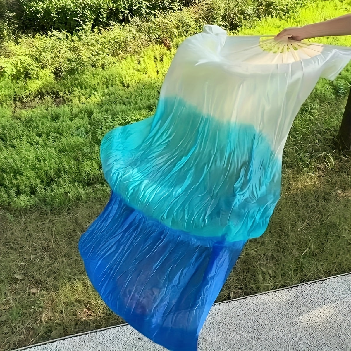 Gradient Dance Fans Set for Performances and Special Occasions - Earth Heart Resources
