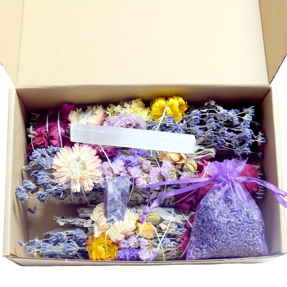 Sage Smudge Kit for Spiritual Cleansing and Energy Blessing - Earth Heart Resources