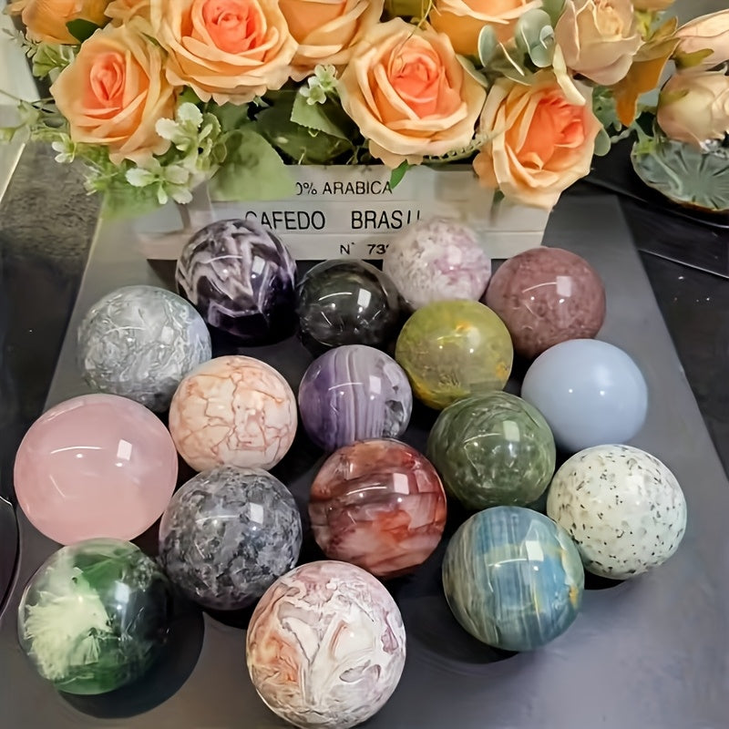 Natural Crystal Ball Sphere for Home Office Decor and Gifts - Earth Heart Resources