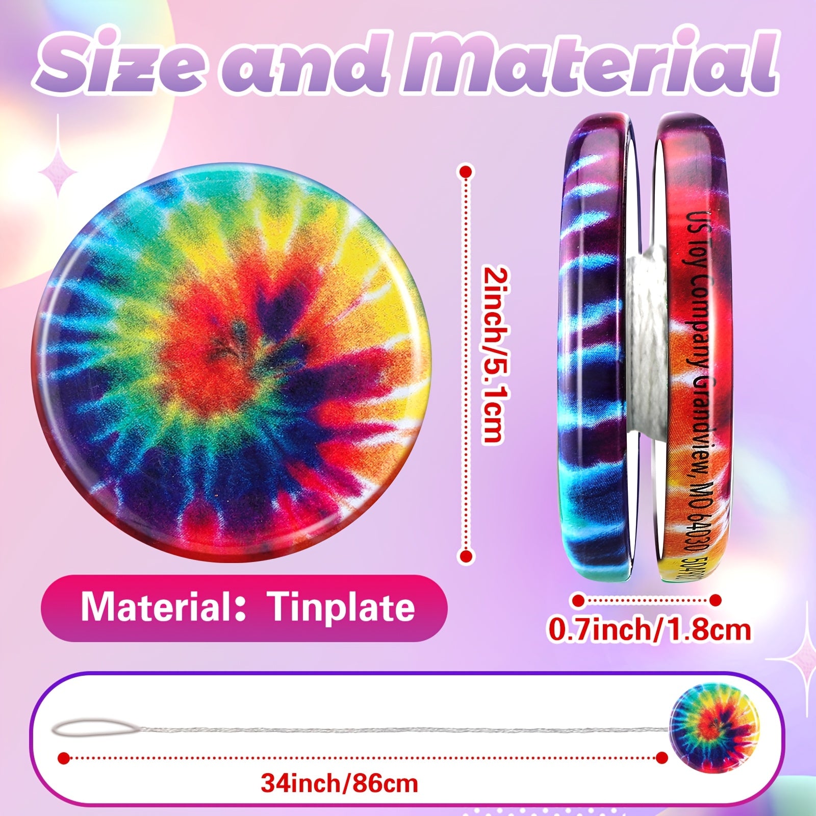 Joyful Face Rainbow Yo-Yos for Parties and Classroom Rewards - Earth Heart Resources