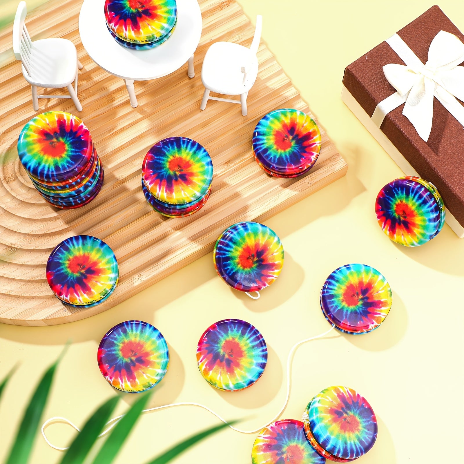 Joyful Face Rainbow Yo-Yos for Parties and Classroom Rewards - Earth Heart Resources