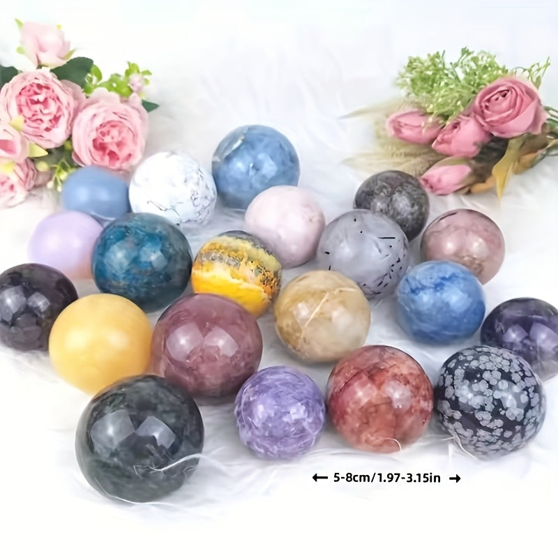 Natural Crystal Ball Sphere for Home Office Decor and Gifts - Earth Heart Resources
