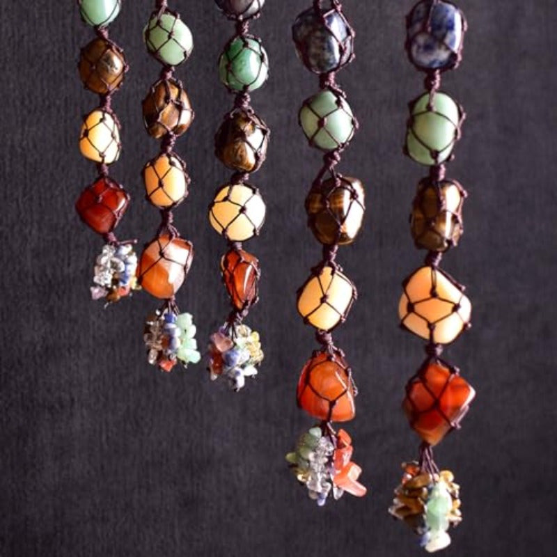 Polished Strawberry Quartz Tumbled Gemstones for Healing and Decor - Earth Heart Resources