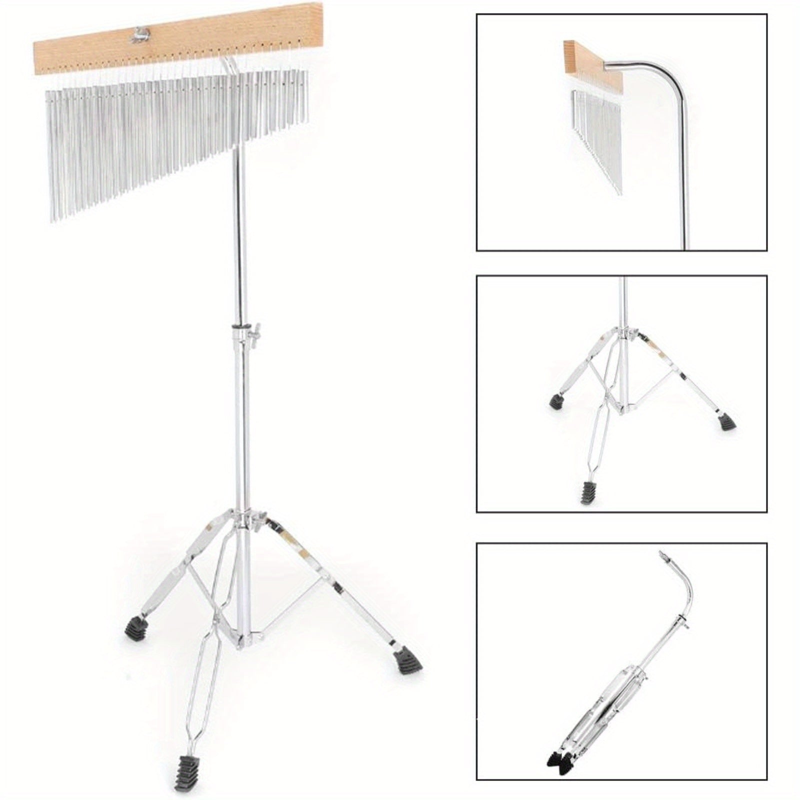 Professional 36-Tone Wind Chime Percussion Instrument With Tripod Stand - Earth Heart Resources