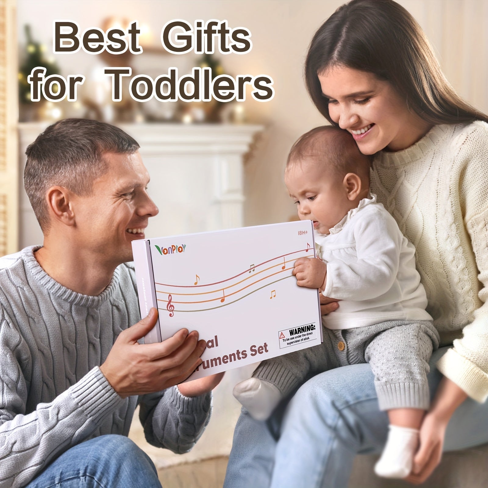Musical Toy Set for Toddlers with Eight Fun Instruments - Earth Heart Resources